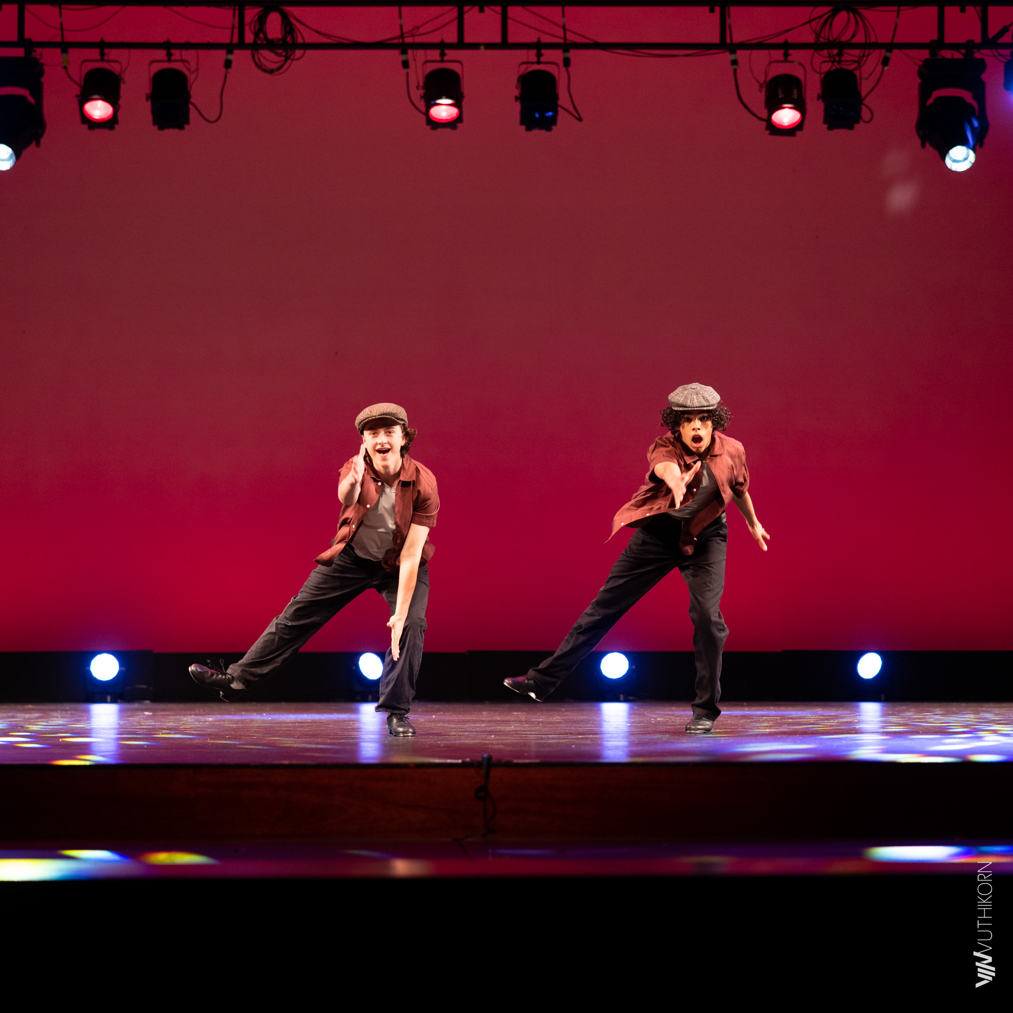 student duo dance performance